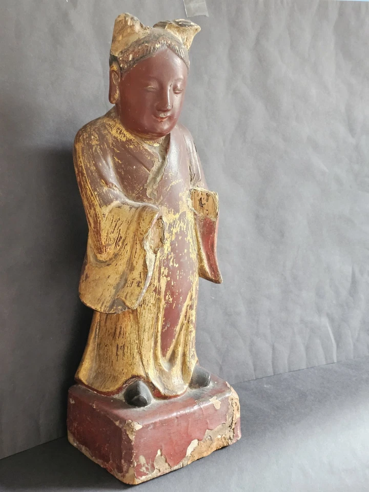 Очень старый китайский помощник Будды династии Мин - Изображение 4 из 4