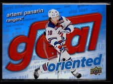 2025-26 UD Series 1 Hockey Goal Oriented #GO-15 Artemi Panarin