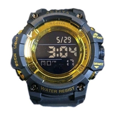 Activa Sync X Invicta Men's Digital Watch - 50mm Black Gold ACW8046-003