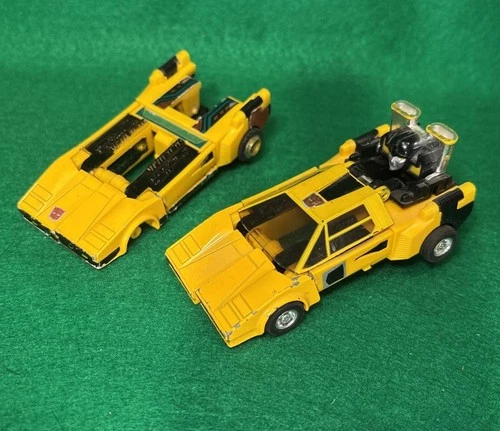Vtg 1984 G1 Transformers Sunstreaker X2 Figure - As Is *For Parts*