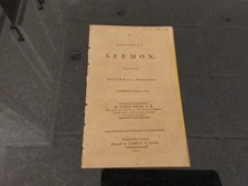 1800 Haverhill NH Farewell Sermon Ethan Smith Pastor at Church of Christ