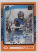 2024 Panini Clearly Donruss Rated Rookie Orange /249 Tyler Nubin #96 Auto 1pi4