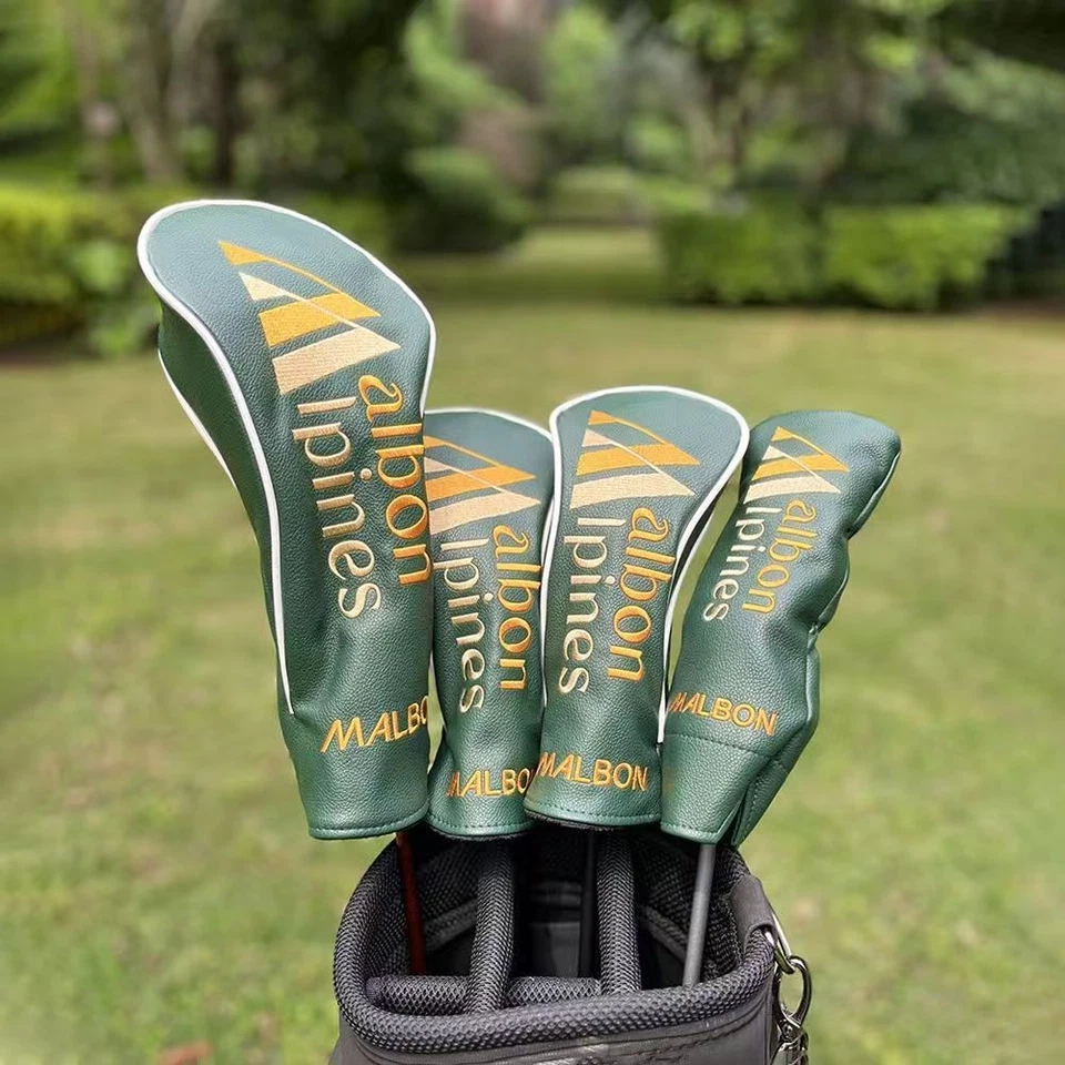 Golf club cover, wooden cover, protective cover, green M * lbon 1+3+5+UT-- - Image 2 of 4