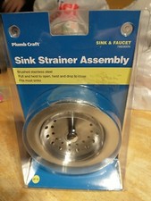 Stainless Steel Kitchen Sink Strainer EZ to Install