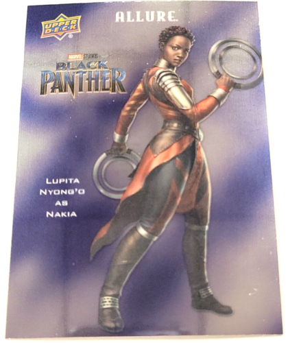 2022 Upper Deck Marvel Allure #CP-21 Nakia Character Poster BLACK PANTHER - 第 1/2 張圖片