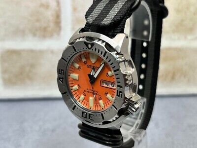 SEIKO SKX781 7S26-0350 Orange Monster Automatic Stainless SEIKO SKX781 7S26-0350 Orange Monster Automatic Stainless