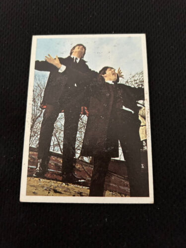 1964 JOHN LENNON , PAUL MCCARTNEY ROOKIE THE BEATLES COLOR TOPPS CARD #7 - Afbeelding 1 van 1