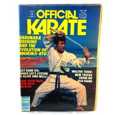 Official Karate – June 1985 - Bruce Lee's Jeet Kune Do - Harunaka Hoshino