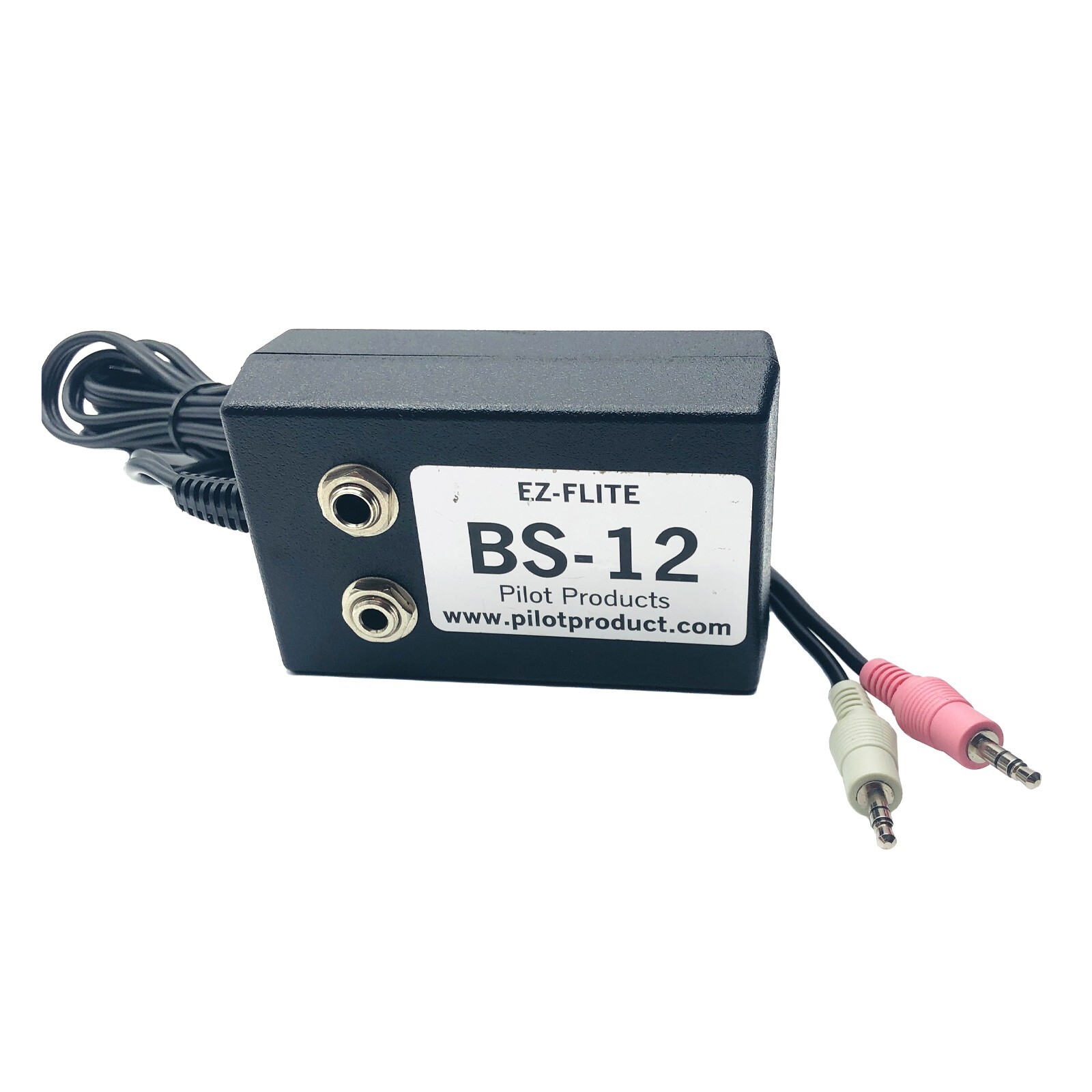 EZFlite BS12 Aviation Headset Adapter For PC eBay