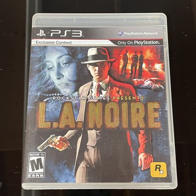 L.A. Noire PS3 (Sony PlayStation 3, 2011) Complete with Manual Tested Good