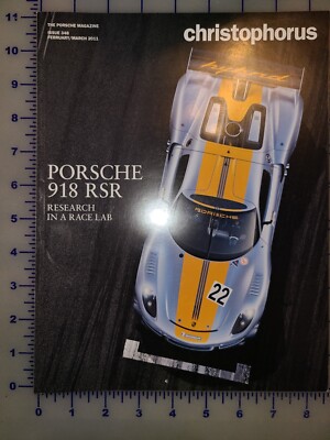 2011 Porsche Magazine Brochure Feb/March