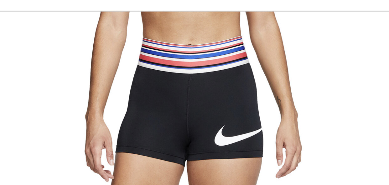 nike pro women's 3 training shorts