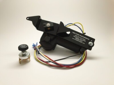 NEW PORT ENGINEERING 12 VOLT WINDSHIELD WIPER MOTOR 1950-54 BUICK NE5054BK