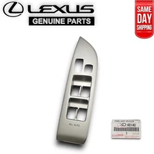 04 - 09 LEXUS RX330 RX350 RX400H MASTER POWER WINDOW SWITCH BEZEL TRIM OEM NEW