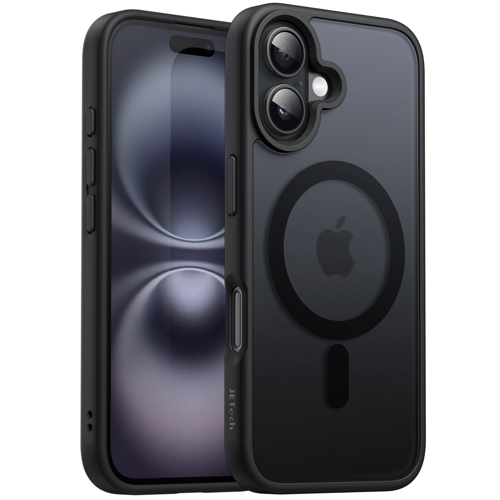 JETech Magnetic Case for iPhone 16 6.1-Inch Compatible with 