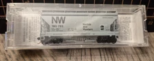 N SCALE  MTL NORTHFOLK & WESTERN MTL 2 BAY ACF CENTER FLOW COVERED HOPPER