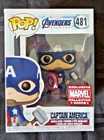 Funko Pop Marvel Avengers Endgame Captain America with Mjolnir Collector Corps