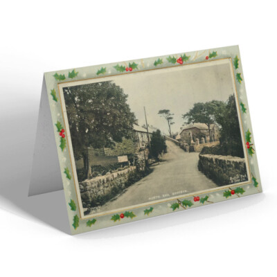 WEIHNACHTSKARTE Vintage Wales - North End, Dyffryn (bc)