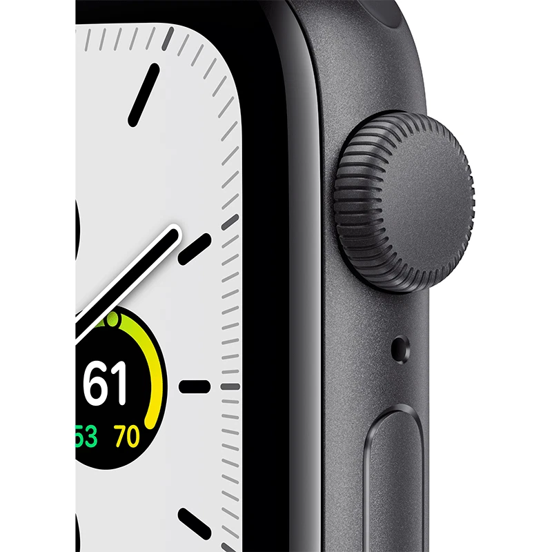 Apple Watch SE GPS 40mm Space Gray Case w/ Sport Band MKQ13LL/A