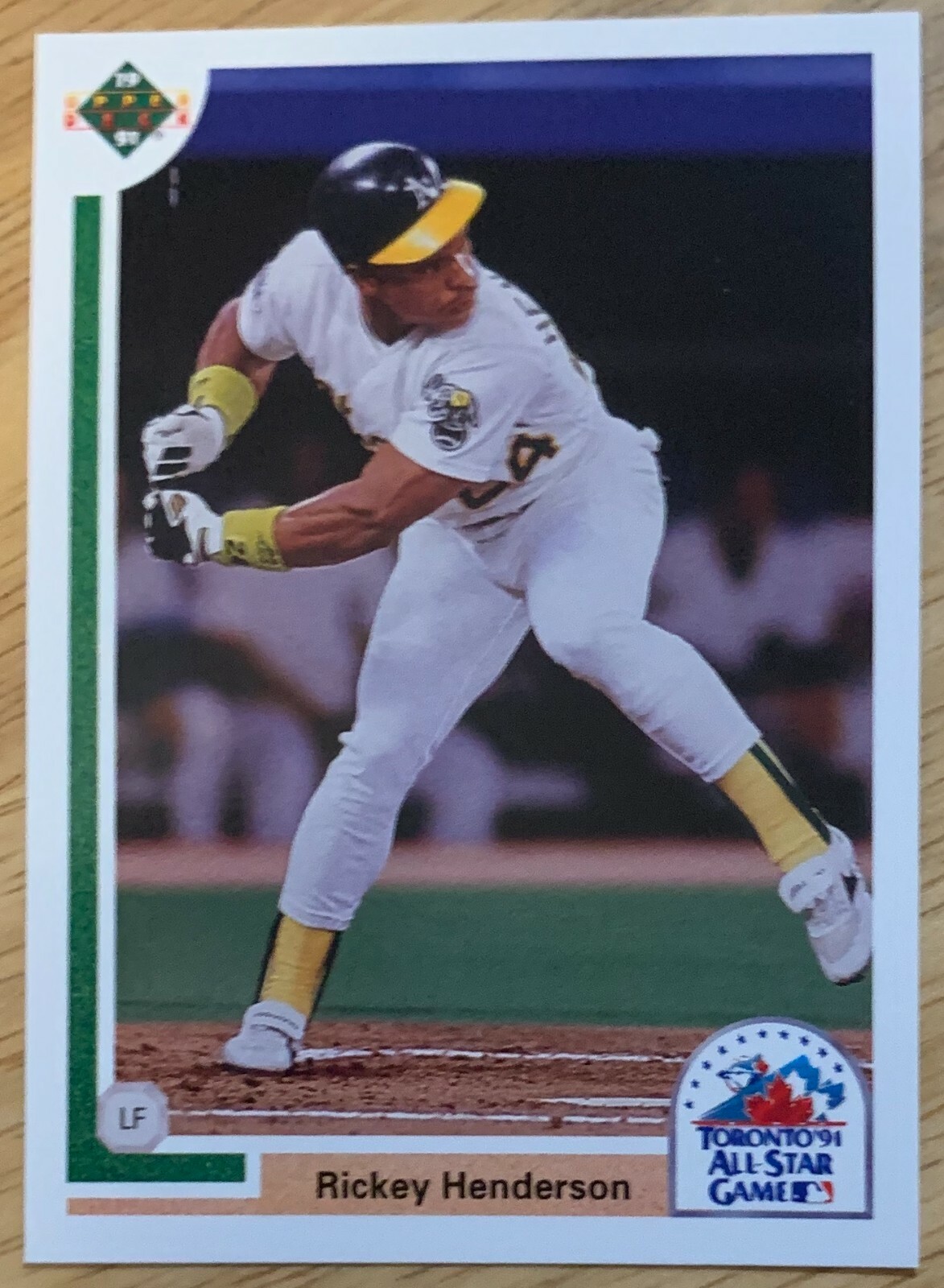 RICKEY HENDERSON 1991 UPPER DECK UPDATE CARD STAR HALL OF FAMER rickey-henderson-1991-upper-deck-update-card-star-hall-of-famer