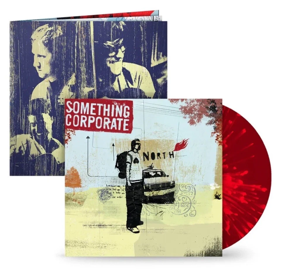 Something Corporate - North vinyl record with Signed insert New Rare - Image 2 of 2