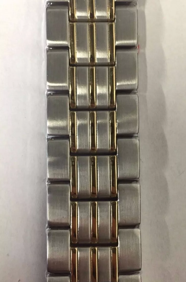Seiko Men s SNE098 Watch Band Replacement Stainless Steel Two Tone