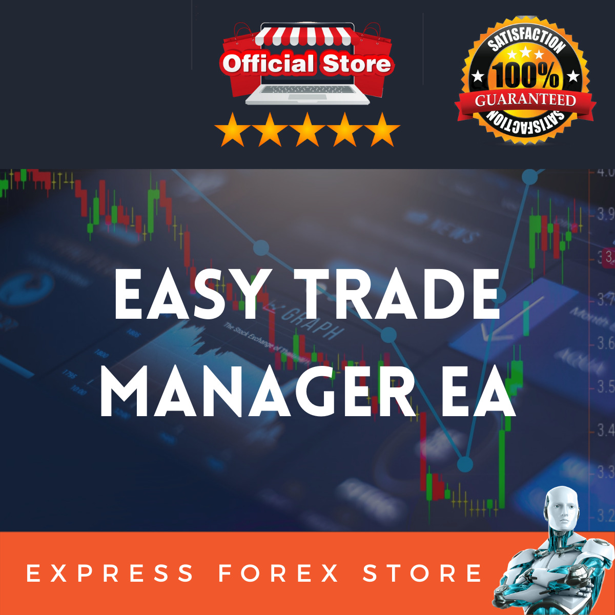 Easy Trade Manager Forex EA Robot 2021 + +Unlimited License (MT4)