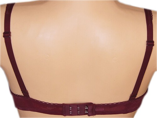 Triumph Wild Rose Sensation WP biustonosz EU 75 85 B C GB 34 38 B C czerwone wino beżowy - Zdjęcie 7 z 8