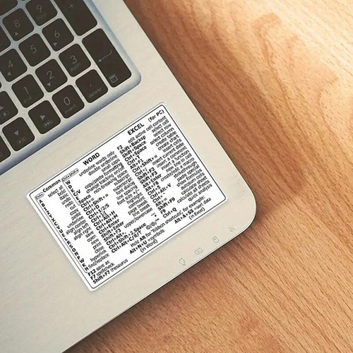 5Pcs Reference Keyboard Shortcut Sticker Adhesive For Windows Laptop Stickers - Afbeelding 11 van 11