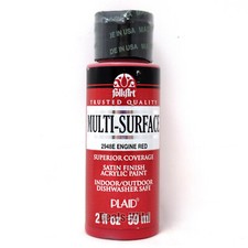 Folkart Craft Paint Multi-surface Satin Folk Art Acrylic Water Based 2oz Bottle