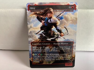 Najeela, the Blade-Blossom - Aloy - Signature Commander - Altered Art