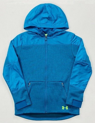 Boy's Youth Under Armour Cold Gear Storm Loose Full-Zip Jacket RETAIL $99.99 - Picture 5 of 11