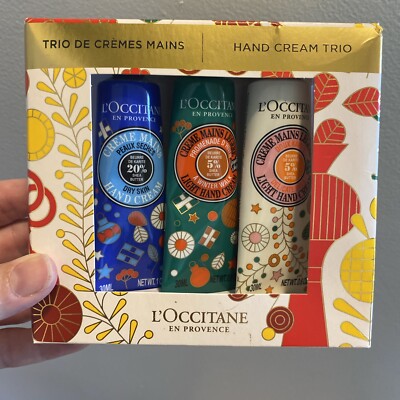 L'Occitane Holiday 3-piece Includes Limited Edition Shea Hand Cream