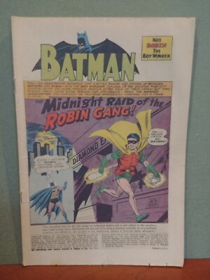Detective Comics #342 (DC 1965) Batman/Robin, Elongated Man coverless ...