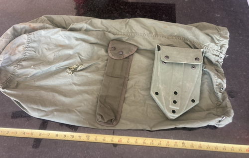 Vintage ALICE gear ET Tool Sheath, M-16 Bi-Pod Case, and Laundry Bag ...
