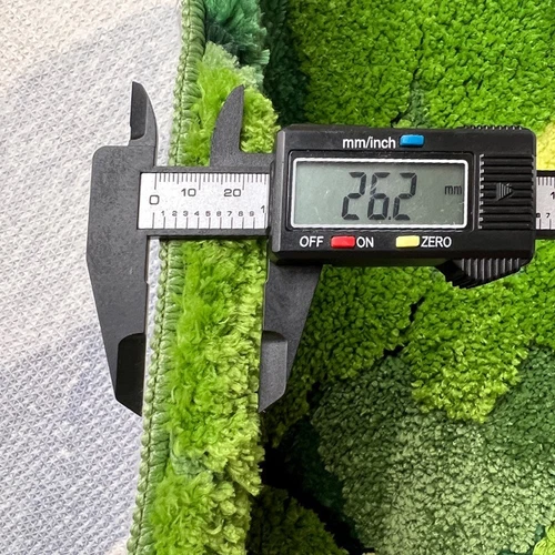 Moss Shag Area Rug for Bedroom Living Room Floor Mats Non-slip Thick Washable - Picture 40 of 44