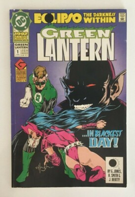 Green Lantern Annual #1 DC Comic Book 1992 Eclipso The Darkness Within