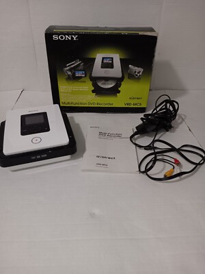 Sony DVD Recorder VRD-MC5 Multi-Function Bundle DVD-R Open Box
