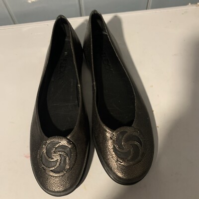THE FLEXX Women s Soft  Leather Size 8 Comfort Ballet Flat Shoe
