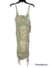 ALMOST FAMOUS Women’s Spaghetti Strap Body Con Dress Juniors XL
