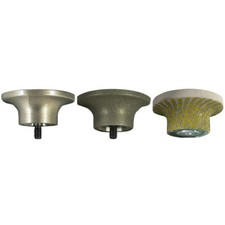 Mola diamantata e lucidante per macchine manuali Profilo A30 Raggio 15