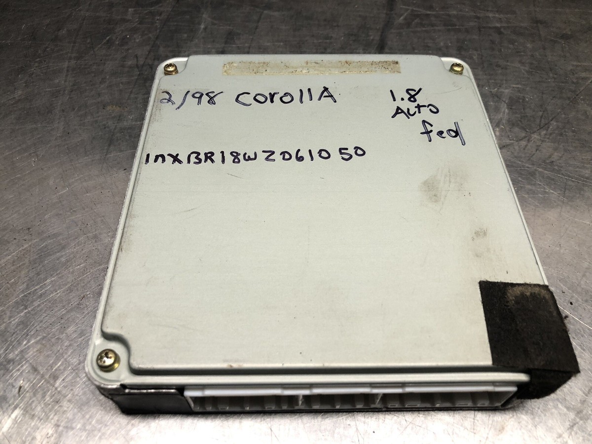 1998 Toyota Corolla Prizm A/T Engine Computer Ecu Ecm Pcm Control