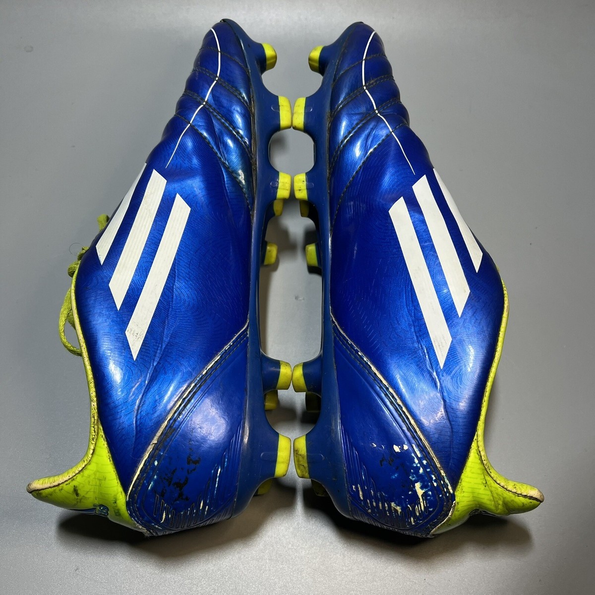 Adidas F50 F10 Adizero FG Blue cleats mens US 8 ART G40257