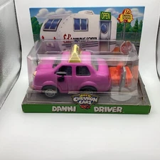 THE CHEVRON CARS Danni Driver 1998 Student Driver- Cones & Stop Sign  New in Box