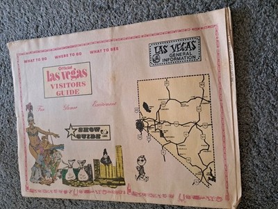 Vintage Las Vegas Town Crier Visitor's Guide Newspaper Ads