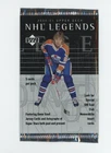 Upper Deck NHL Legends 2000-01 EMPTY Trading Card Pack Wrapper Wayne Gretzky