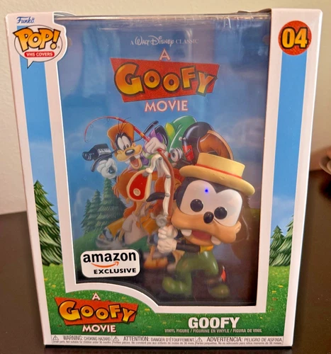 Funko Pop Vinyl VHS Cover Disney A Goofy Movie Goofy #04 - Amazon Exclusive