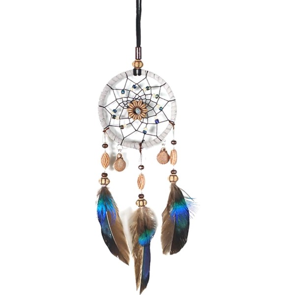 Handgefertigter TraumfäNger Auto Deko - Feder American Indian Dream Catcher-image