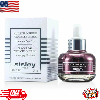 Sisley Black Rose Precious Face Oil Anti-Aging Nutrition 0.84oz./25ml New In Box