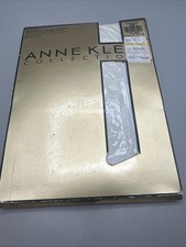 Anne Klein Collection Signature Velour Opaque To Waist Pantyhose size B Ivory